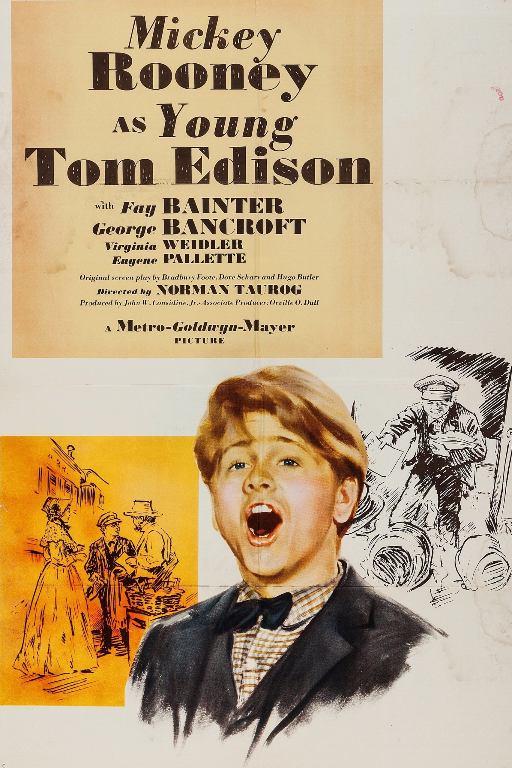 دانلود فیلم Young Tom Edison 1940